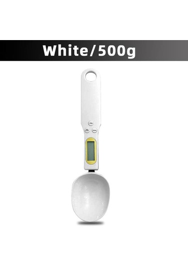 Beyaz Dijital Mutfak Terazisi Lcd Led Ekran 1g/0.1oz Hassas Paslanmaz Çelik Gıda Terazisi Pişirme Pişirme Elektronik Tartı Baharat Çay Tartı