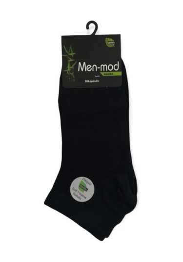 Menmod 12 Li Bambu Dikişsiz Kısa Patik Erkek Çorabı 001