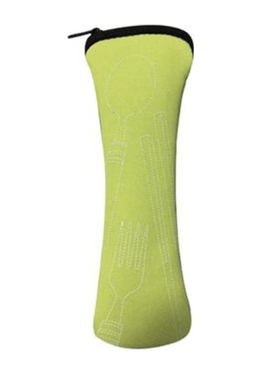 Sarı Çatal Bıçak Takımı Saklama Çantası Sofra Bezi Fermuar Depolama Tasarımı Taşınabilir Yıkanabilir Çanta Çatal İçin Kese