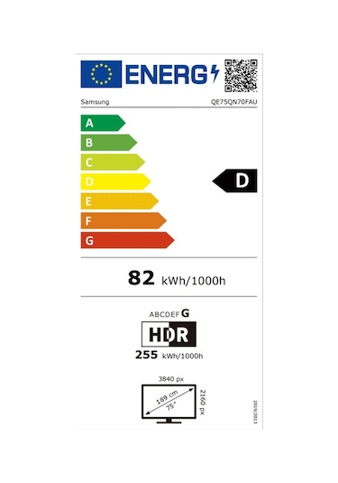 Samsung 75QN70F 4K UHD Smart Neo QLED TV