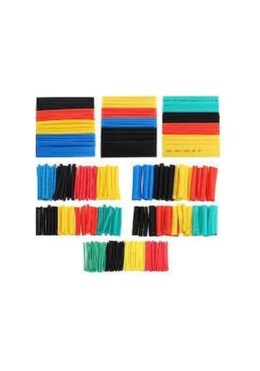 164 Adet Telefon Tablet Sarj Kablo Tamir Isıyla Daralan Makaron