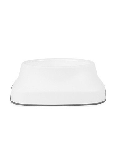 Pribor Kedi Köpek Mama Ve Su Kabı 2 Lt Silikon Kaydırmaz Taban Beyaz