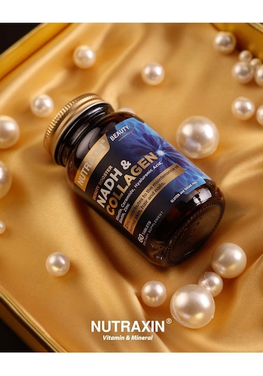 Nutraxin Nadh Collagen 60 Tablet Tip1 Tip3 Hyaluronik Asit, Elastin, Seramid, Resveratrol Glutatyon