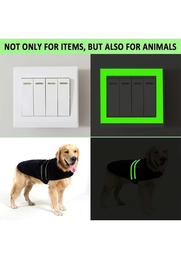 Honeybeeshop Mavi Karanlıkta Parlayan Bant Merdiven Duvarlar Çıkış İşareti Floresan Yapışkan Okul Kitap