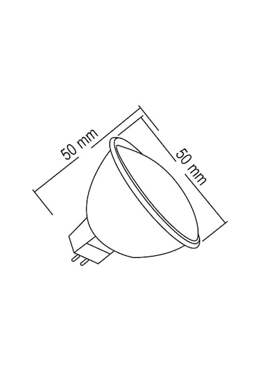 Forlife 5w Mr16 Plastik 12v Led Ampul Beyaz