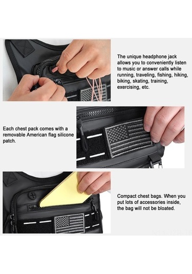 Artfulabode Yeleği Yansıtıcı Su Spor Koşu İçin Göğüs Dikeni Erkekler Çantası Beyaz Alabilir Fp Beyaz