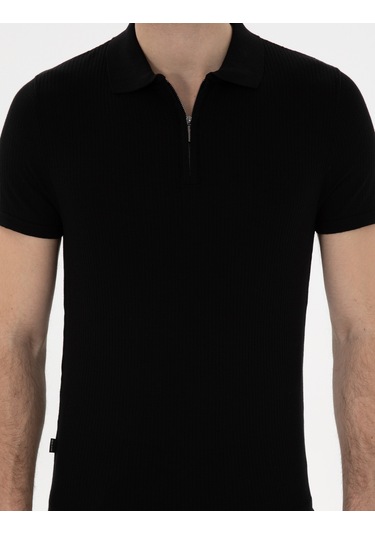 Pierre Cardin Erkek Siyah Kazak /triko 50303605-vr046 Siyah