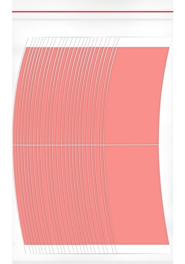 Walker Tape Sensi Tak Protez Saç Bandı Oval C (2 CM x 7.5 CM 36 Adet