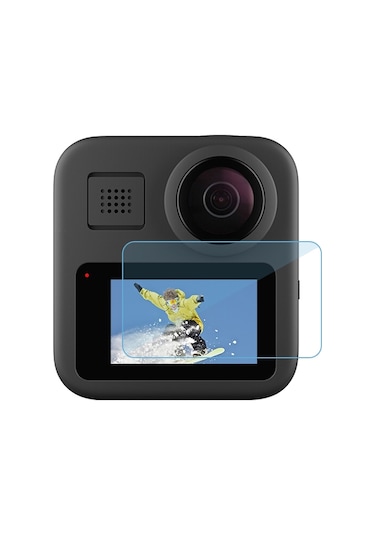 Gopro Max Lcd Ekran Ekran Koruyucu 9h 2.5d Temperli Cam Filmi İçin 2 Adet Puluz