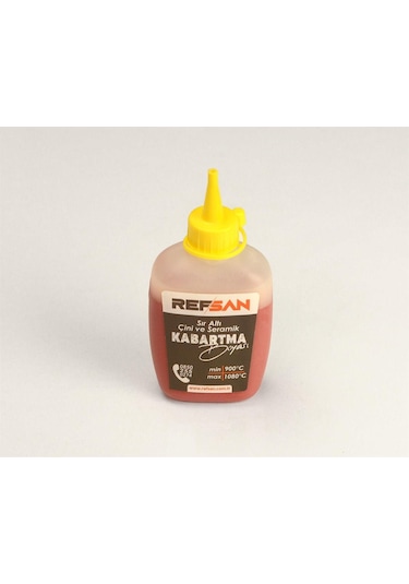 Kabartma Boyası 100 Gr Kırmızı