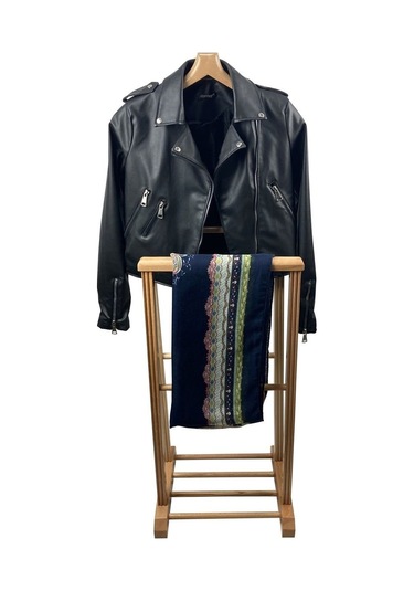 Melada Mobilya Gürgen İkili Dilsiz Uşak Ham Cilalı Basic Ceviz