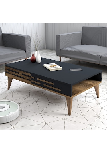 Variant Valensiya Orta Sehpa - Ceviz / Antrasit