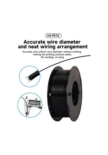 Xindoker Petg Filament 1.75mm 1kg Kırmızı - Yüksek Hassasiyetli, Hızlı Baskı, Kabuklanma/haç Olsuz, Düşük Kontraksiyon