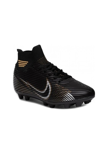 Celira Twg Siyah Boğazlı Erkek Krampon Futbol Ayakkabı Siyah