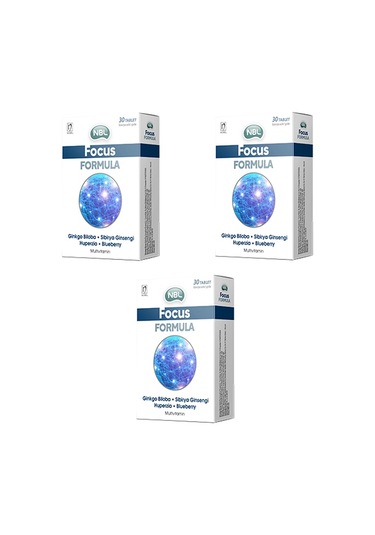 Nbl Focus Formula 30 Tablet 3 Adet 06