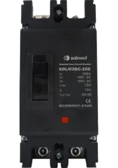 Solinved 200a 1000v 2 Kutuplu Dc Şalter - Solm3dc-200