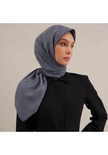 Armine E00oa0444083 26 Armine Lyocell Eşarp 3 Mavi