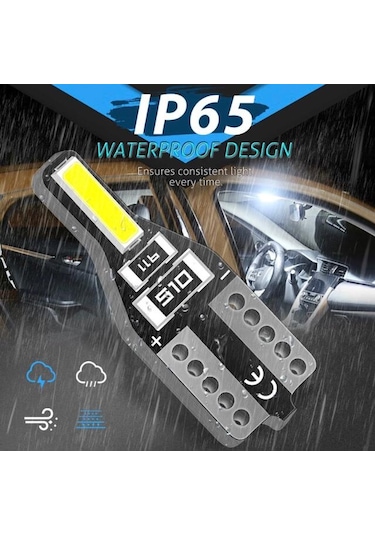 T10 Led Nesil Suya Dayanıklı Metal Kasa Beyaz UltraLed 10 Adet