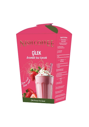 Nish Çilek Aromalı Toz İçecek 250 Gr 250 G