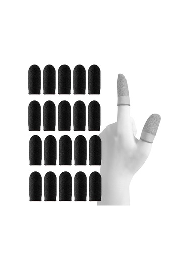 Suntek Oyun Parmak Ucu Kolu 20 Parça Siyah