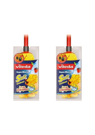 Vileda SuperMocio %30 Mikrofiber Yedek Paspas 2'li