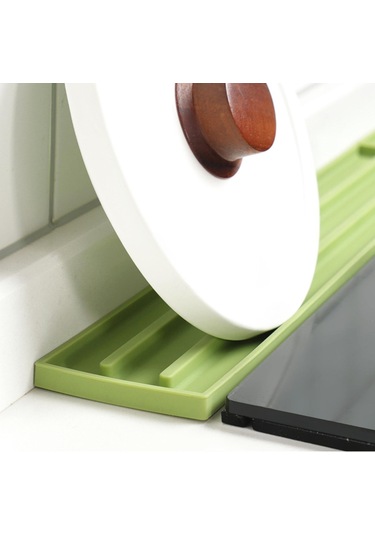 Suntek Silikon Tencere Kapağı Depolama Esnek Taşınabilir Yeşil