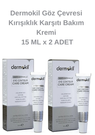 Dermoki L Göz Çevresi Bakim Kremi 15 Ml X 2 Adet