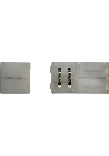 10 Mm Tek Renk Şerit Led Birleştirme Aparatı Lehimsiz 2 Pin 10 Adet