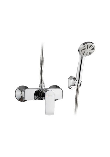 Potato Duşakabin İçin Krom Kaplama Küreli Duş Başlıklı Batarya 158311689 Gri