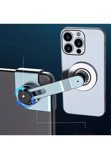 Honeybeeshop Tesla Özel İçin Yeni Güncellenmiş Çinko Alaşım Manyetik Telefon Tutucu Tesla Model 3 Y Uyumlu