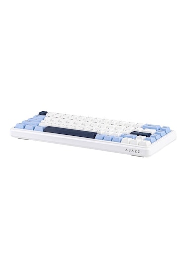 Ajazz Ak680 Max Blue White Front Printed Magnetic Rice Manyetik S