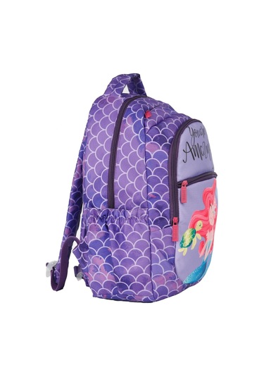 Pippa Amazing Denizkızı Dört Bölmeli Mor Kız Çocuk Okul Çantası Çok Renkli