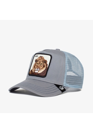 Goorin Bros The King Lion Unisex Gri Şapka Düz 101-0388 Gri