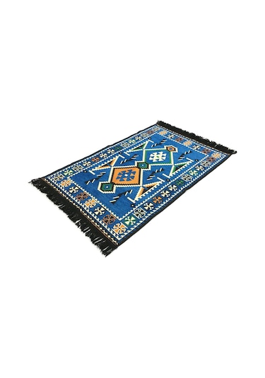 Shark Anadolu Kilim Mavi Renkli