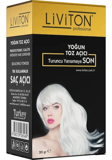 Liviton Saç Açıcı Set 20 Gr X 12 Adet