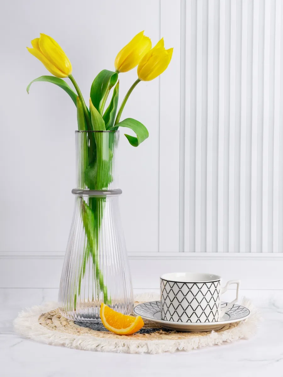 Homelabshop Fincan Ve Tabakdan Oluşan Çay Takımı - Hazır Hediye 416660884 Beyaz