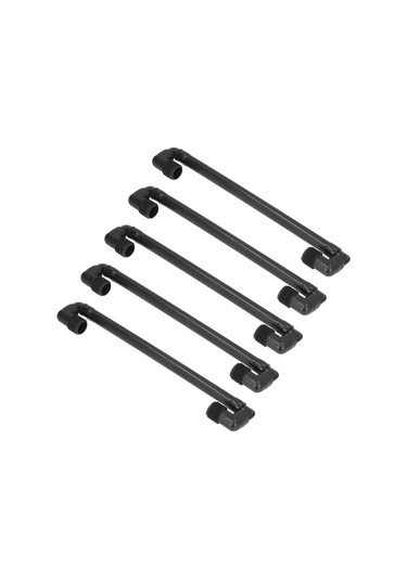 Kosona G3/4 Dış Dişli Otomatik Yükseklik Ayarlı Çevirilebilir Bahçe Çim Sulama Jöntü Armatürü - 5 Adet Pe Malzeme