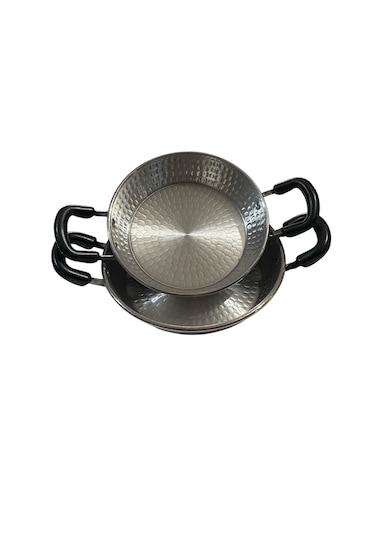 Mobilreyon Alüminyum 2'li Tava Seti, Kamp Piknik Tavası 20-22 Cm