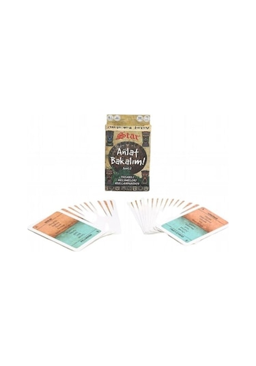 Star Anlat Bakalım Kelime Oyunu Yasaklı Kelimeler Kutu Oyunu Seri 1 66423