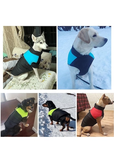 Büyük Köpek Giysileri Kış Sıcak Evcil Hayvan Yeleği Ceket Su Geçirmez Köpek Sonbahar Kış Ceket Giysileri Orta Büyük Palto 56624723