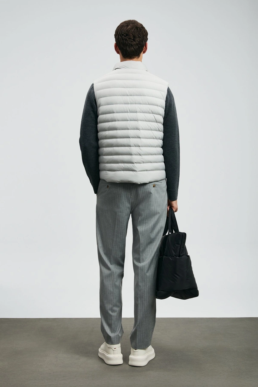 Lufian Erkek Soon Kaz Tüyü Yelek 112130027 Taş Taş