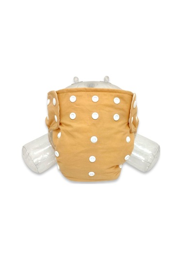 Baby Ybb Yıkanabilir Bebek Bezi Kavuniçi Renk Çıt Çıtlı 3kg-12kg Standart