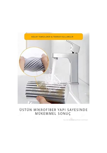 1 Adet Çok Amaçlı Nemli Sünger, Pva Temizlik Süngeri, Toz Alma Süngeri, Silgi Sünger