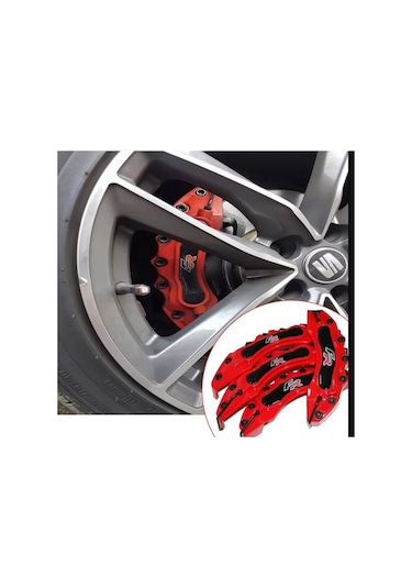 Seat Fr Logolu Kırmızı Uyumlu Kaliper Kapağı 4 Parça
