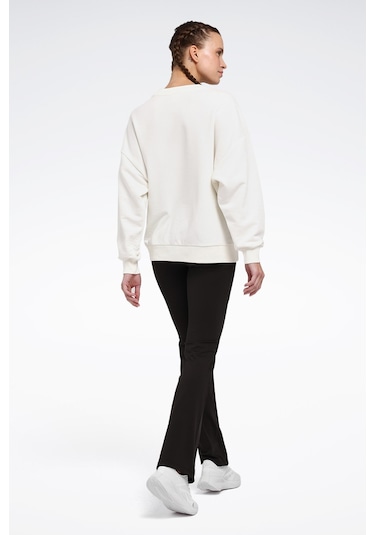 Reebok New Id Reg Crew Ekru Kadın Sweatshirt Bej