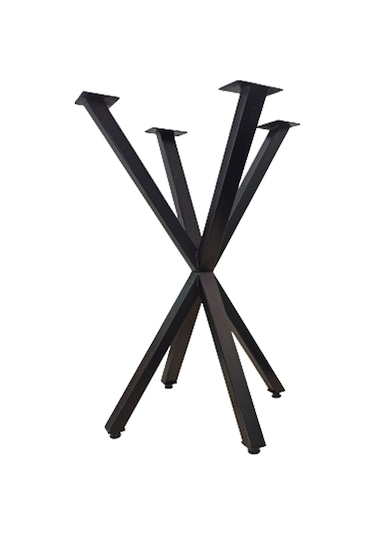 Bin1Fırsatt Metal Masa Ayağı Cafe Restoran Bahçe Balkon Mutfak Masası Ayağı