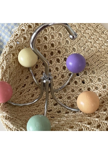 Mufunye Ev İçi Demir Sanatı Döner Kanca: Deliksiz Kurulum, Gardırop/banyo Çekyat Ve Depolama Çözümü 5 Kanca Diğer