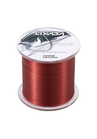 500m Nylon Balıkçı İpi 5.0 Numara Kahverengi - Kırılma Dayanıklı Düğüm Gücü Yüksek Monofilament