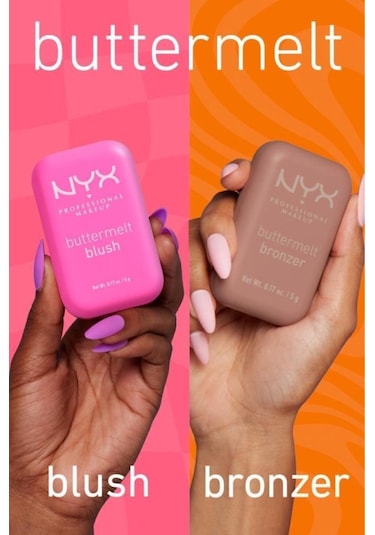 Nyx Professional Makeup Buttermelt Blush Kremsi Pembe Pudra Allık - 04 U Know Butta 4