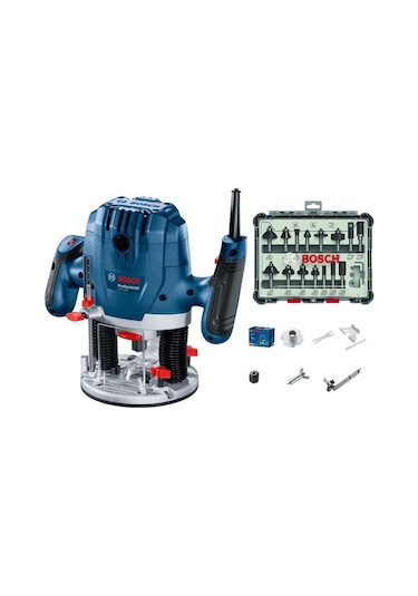 Bosch GOF 130 8 MM Profesyonel Freze Seti 15 Parça